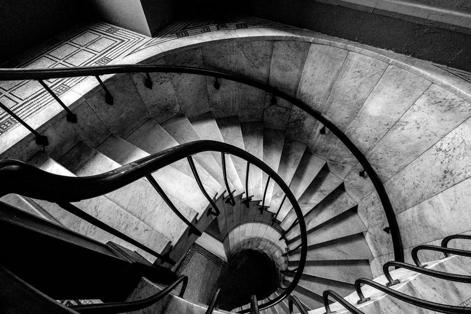 monte-escalier à Mansigné