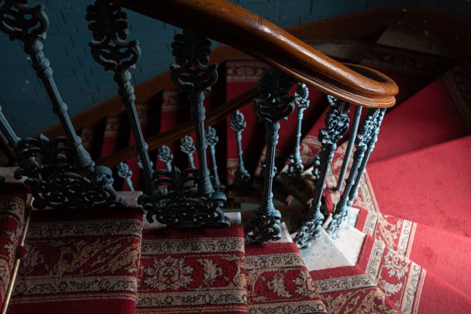 monte-escalier Maine-et-Loire