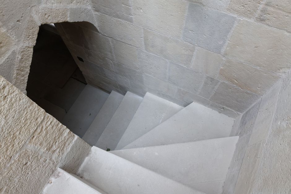 monte-escalier à Beaulieu-sur-Layon